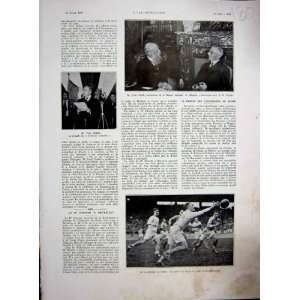  Rugby Germany France Sport Delbos Bank Belgium 1936