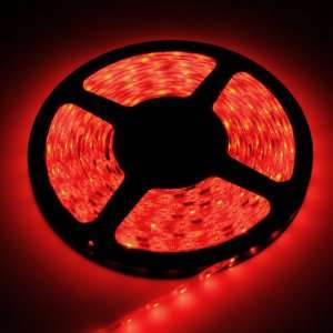  New Red Waterproof LED Strip 5050 SMD 150LED 5 Meter / 16 