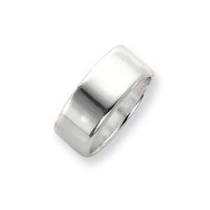    Sterling Silver 9mm Flat Band   Size 7 West Coast Jewelry Jewelry
