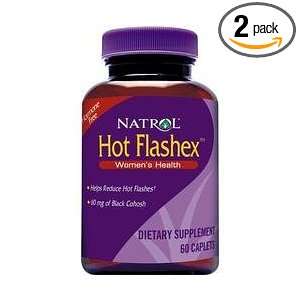  Natrol Hot Flashex Womens Menopause Support 60 Each (Pack 