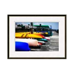  Kayaks I Framed Giclee Print