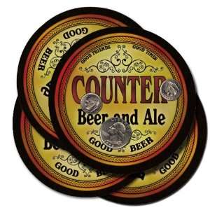  Counter Beer and Ale Coaster Set