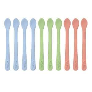    Green Sprouts Sprout Ware Infant Spoons for Boys (Pack of 20) Baby