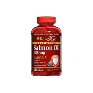   Salmon Oil 1000 mg 1000 mg 240 Softgels