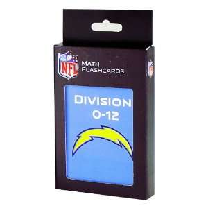 NFL San Diego Chargers Division Flash Cards  Sports 