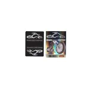  Orange County Choppers Playing Cards (Black) by US Playing 