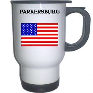  US Flag   Parkersburg, West Virginia (WV) White Stainless 