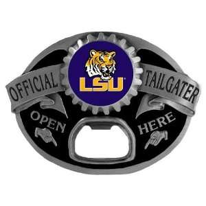  LSU Tigers NCAA Bottle Opener Tailgater Belt Buckle 