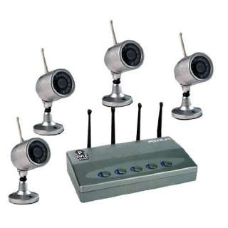  Pyle Home PDVRJ4 Wireless Color Camera Surveillance System 