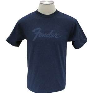 Fender® Amp Logo Tee, Blue, XXL