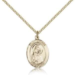  Gold Filled St. Monica Pendant Jewelry