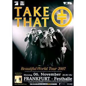   Beautiful World 2007   CONCERT   POSTER from GERMANY