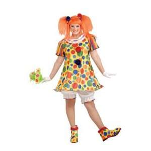    Giggles the Clown Plus Size Costume   Plus Size 18 22 Toys & Games