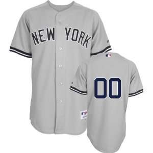  New York Yankees  Any Player  Authentic Road Grey On Field 