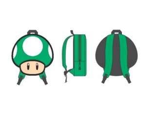 Backpack NINTENDO Super Mario BAG 1Up Green Mushroom  