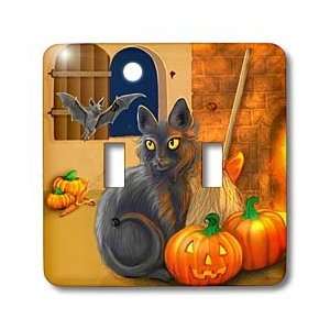  Dream Essence Designs Halloween   The Witchs Cat sits near 