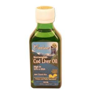  Carlson Labs Norwegian Natural Vitamin E Cod Liver Oil 