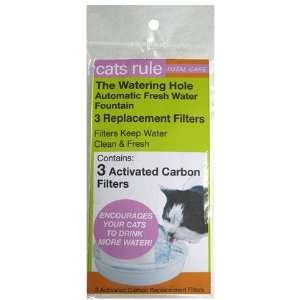 Automatic Fresh Water Fountain Replacement Filters (Quantity of 4)