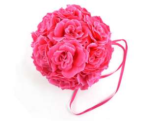 Rose Silk Pomande Kissing Ball Bouquet Wedding Deco Cns  