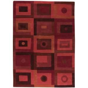  MAT The Basics Berlin Red 2 8 x 7 10 Runner Area Rug 