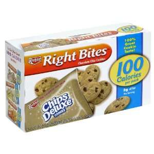  Keebler Right Bites Chocolate Chip Cookies, Chips Deluxe 