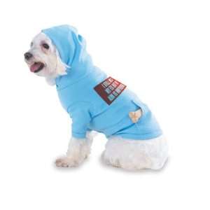  MY AIM IS IMPROVING Hooded (Hoody) T Shirt with pocket for your Dog 