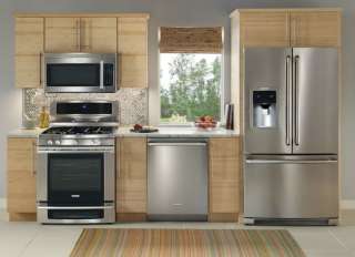   Stainless Steel Appliance Package with Side by Side Refrigerator #13