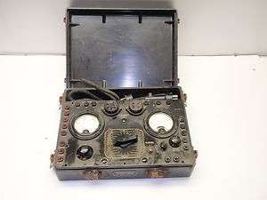 Antique Weston Old Testing Electrical Equipment Model 566 Volt Ohm 