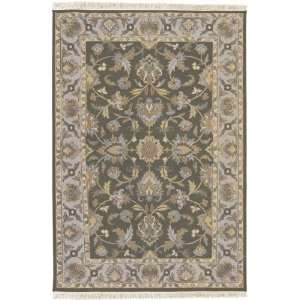   Traditional Hand Knotted Wool Area Rug 9.00 x 12.00.
