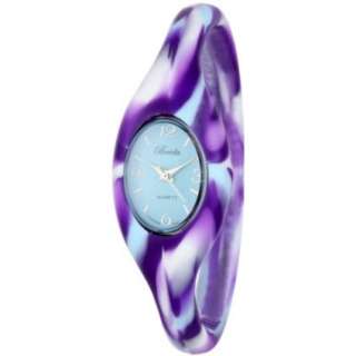 Breda Womens 2304 Tie dye Purple/blue Lark Sporty Silicone 
