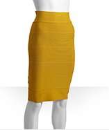 BCBGMAXAZRIA cumin banded stretch skirt style# 318643801