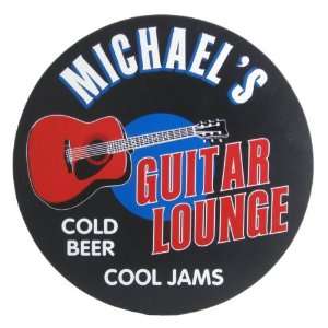  Personalized Guitar Lounge Sign