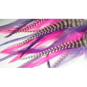   Feather Mania Ruffle Your Feather Hair Feather Extensions 5 Feathers