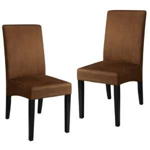 Armand Dining Chair 35.5hx19w Moroccan Brown 