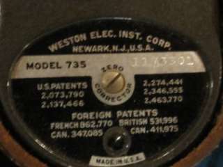   II Model 735 Universal Exposure Meter   original case box  