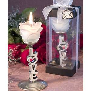   Favors  Love and Roses Candles (1   5 items)