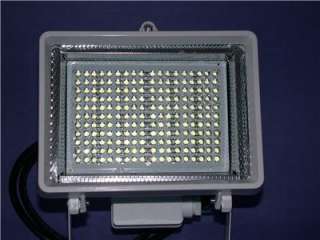 198 LEDs flood light 12VDC 12W waterproof Alum Case  