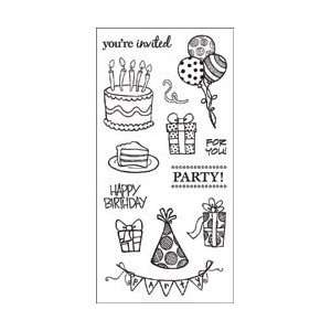  Fiskars Simple Stick Cling Rubber Stamps 4X8 Sheet Its 