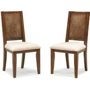  Home Styles Jamaican Bay Upholstered Dining Chair in Soft 