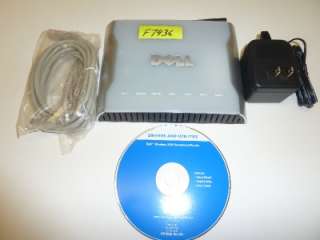 Dell TM 2350 Wireless Broadband Router w Assembly F7436  