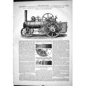 com R.A.S. SHOW KILBURN EIGHTY HORSE TRACTION ENGINE 1879 ENGINEERING 