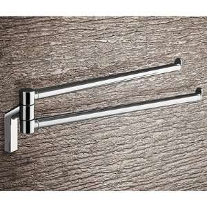   3523 13 Karma Jointed Double Towel Bar in Chrome