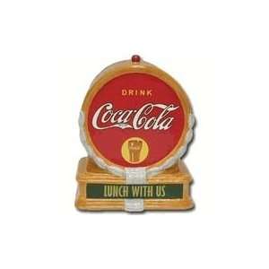  Coca Cola Coke Lunch Disk Container 10 Cookie Jar 