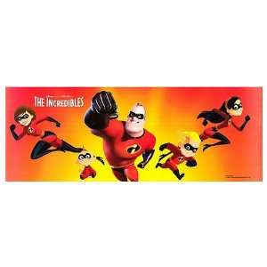  Incredibles Movie Poster, 39.75 x 14.75 (2004)