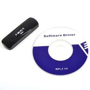  Wireless USB WiFi Adapter Internet Dongle 150Mbps For PC Laptop 