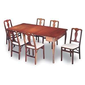   Stakmore Co. 4072V CHE Expanding Dining Table, Cherry