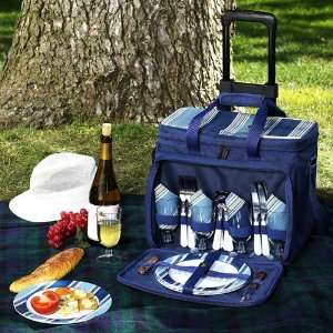 Aegean Picnic Cooler for Four with Removable Wheels Patio 