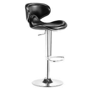Zuo Modern Furniture Design Fly Bar Chair Espresso Leatherette 300133
