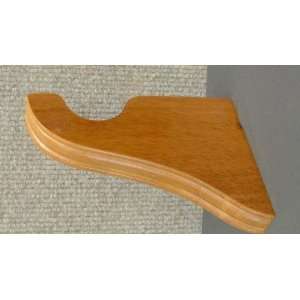  ***CLOSEOUT*** Support Bracket in Warm Oak finish for a 1 