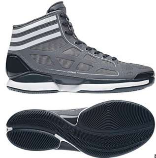   adizero CRAZY LIGHT 2012 Basketball Shoes Gray White Trainers  